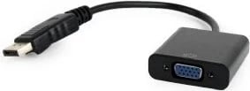 Kabllo Gembird A-DPM-VGAF-02,  0.15 m VGA, DisplayPort, e zezë