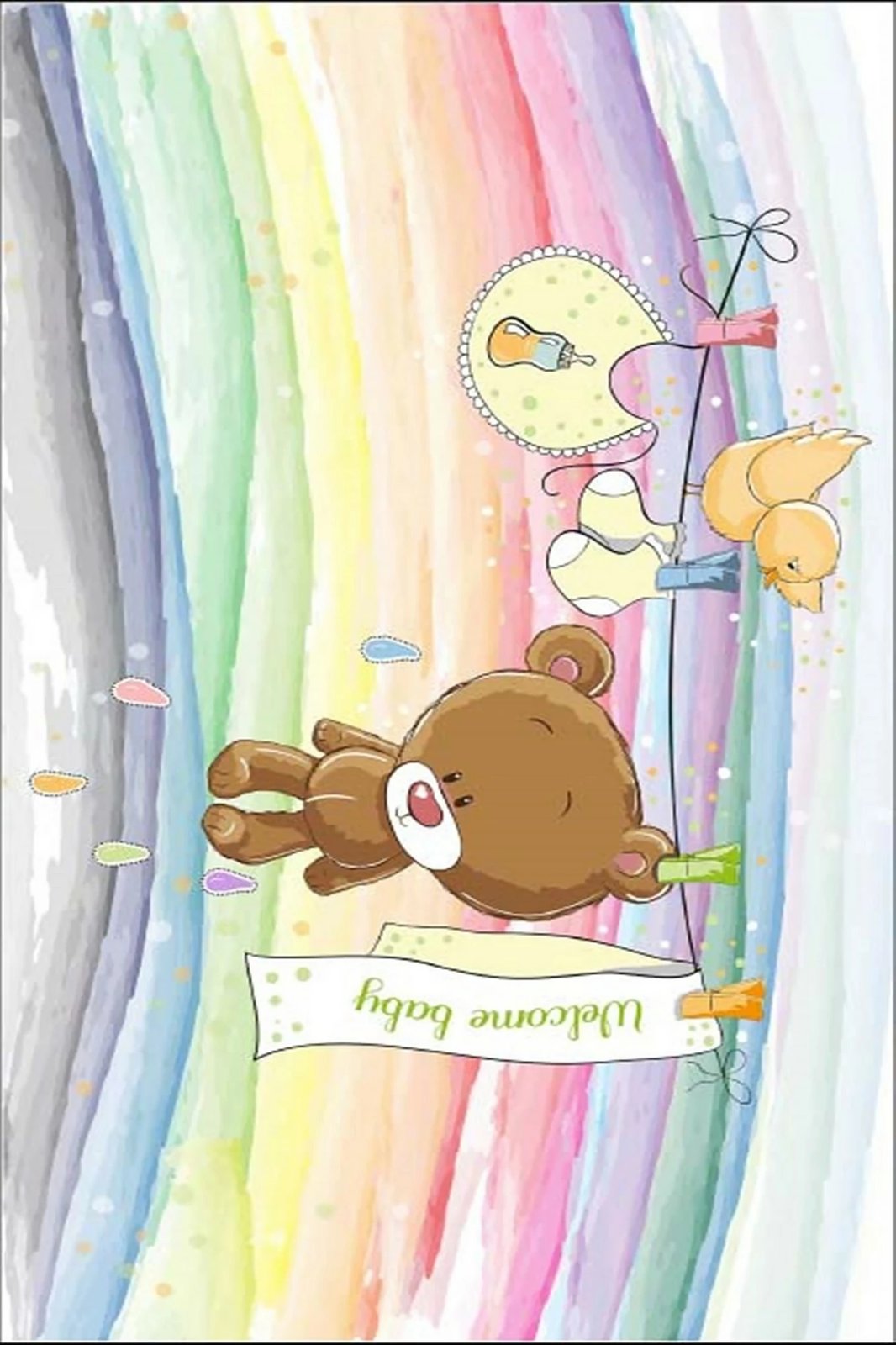 Qilim shumëngjyrësh për fëmijë, Conceptum Hypnose, ELS525, 120x180cm