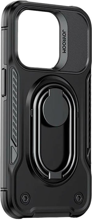 Mbështjellës Joyroom JR-14S3 për iPhone 14 Plus, i zi, me mbajtëse