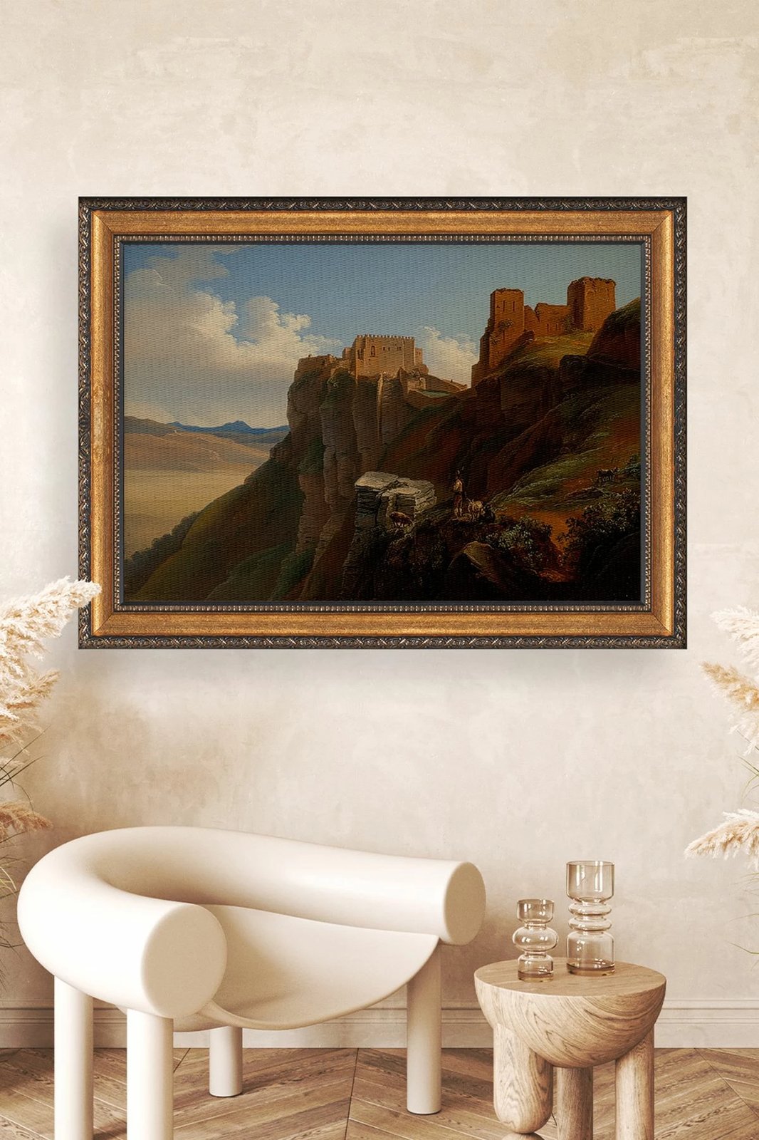 Pikturë dekorative me kornizë, shumëngjyrëshe, Wallity, ATCRCVCNVSMDL65, 50x70cm