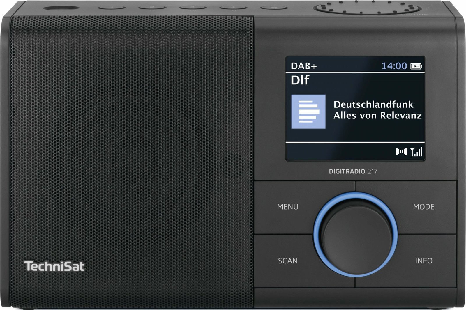 Radio digjitale TechniSat DigitRadio 217, e zezë