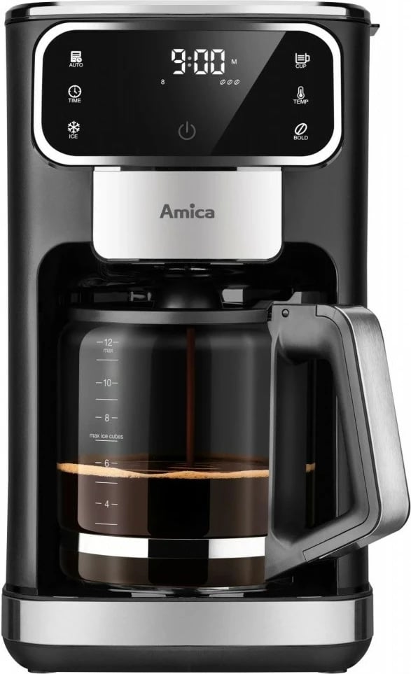 Aparat kafeje pour-over, Amica CD2011 1.8L 1100W me ekran LED, i zi