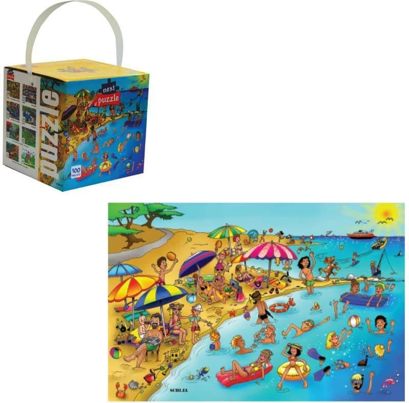 Puzzle NEXT "Beach" 100 pjesë 35x50cm