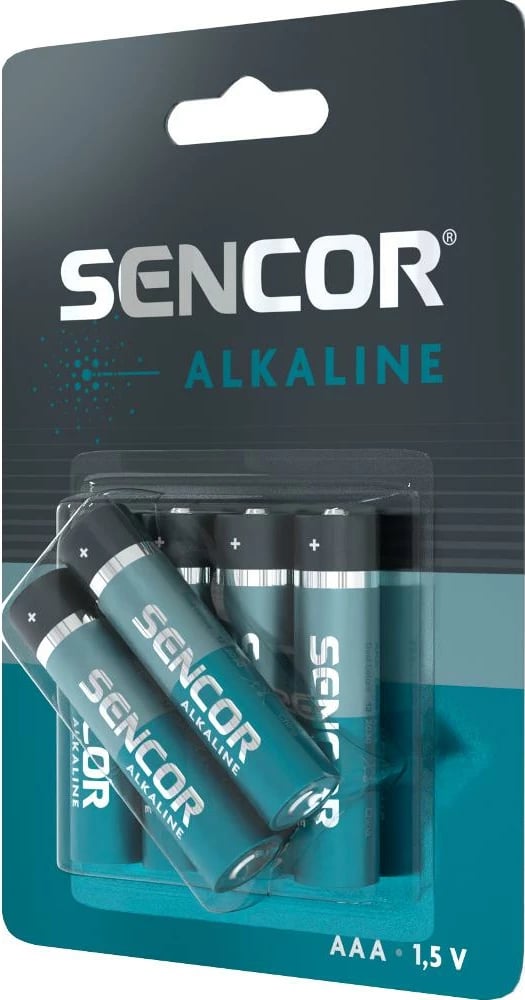 Bateri Sencor SBA LR03 4+2BP AAA Alk, 6 copë