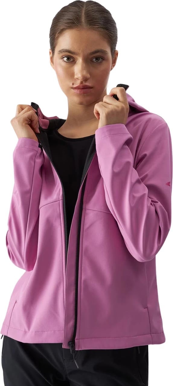 Jakne softshell për femra 4F, rozë
