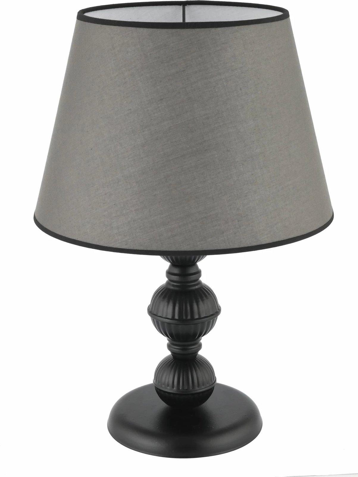 Llambë tavoline Opviq, gri e zezë, 45cm