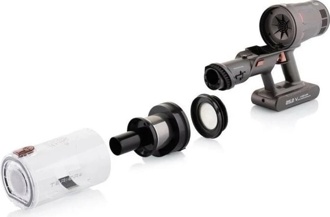 Fshesë me korrent pa kabllo ETA Terier 524790000, 25.2V, filter HEPA, e zezë