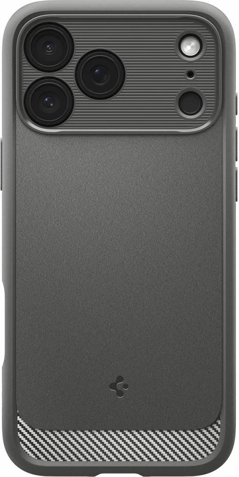 Mbështjellës Spigen Rugged Armor Mag MagSafe për iPhone 17 Pro Max, Gri