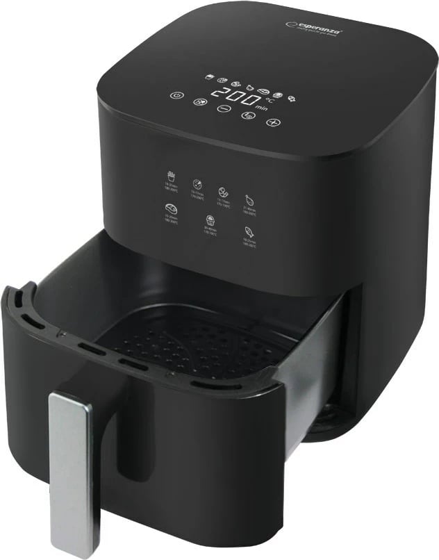 Fërgues me ajër Esperanza EKA002, 3.5L, 1350W, i zi