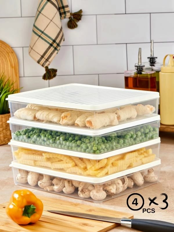 Set kuti për organizim (12 copë), Hermia, VITABOX 12'LI-BEYAZ 2,8LT