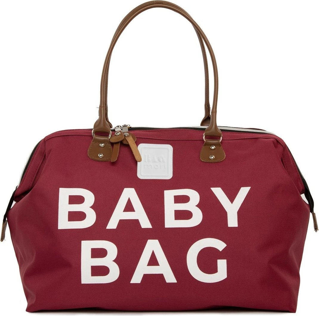 Çantë për pelena, ngjyrë e kuqe Claret, Zoozie Bags, 57x35x25cm
