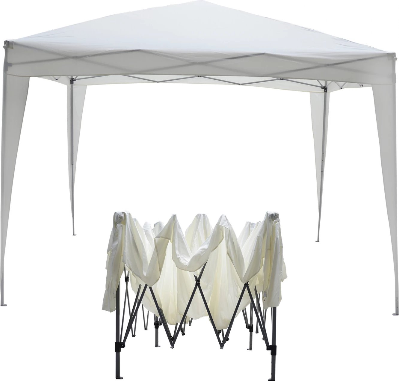 Kiosk i palosshëm, ngjyrë krem, tipi POP UP, 3x3 FH6009