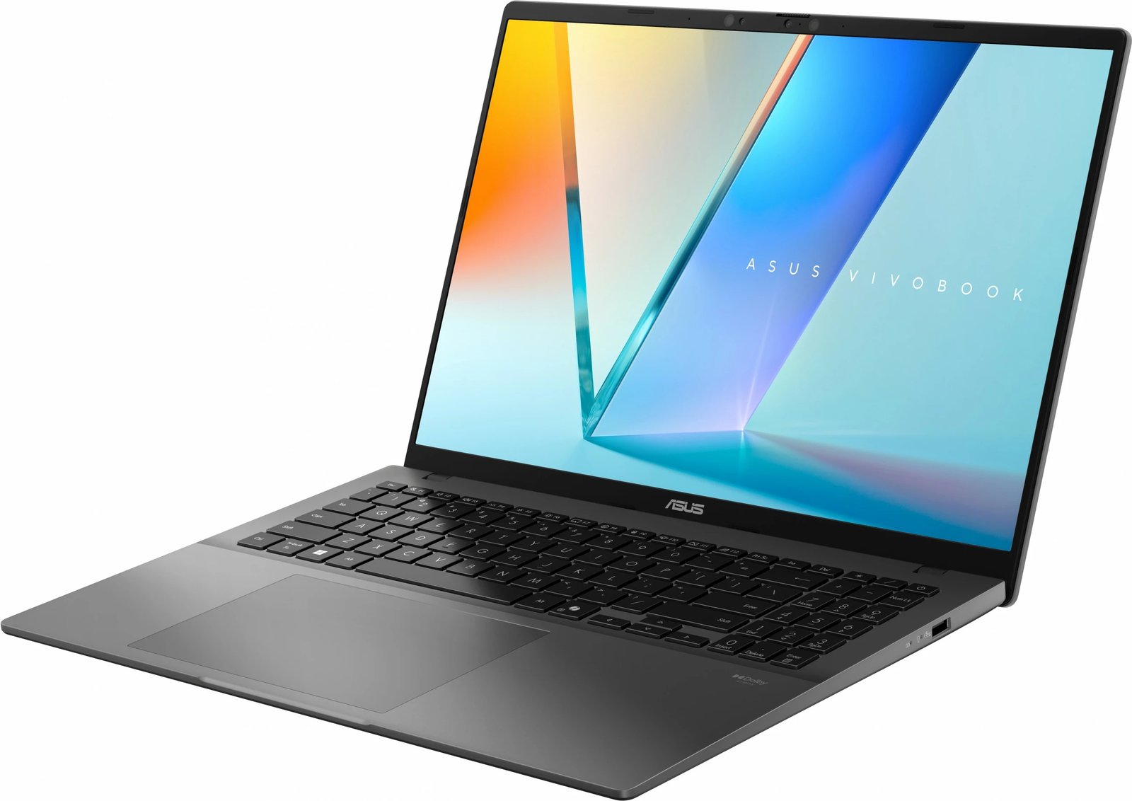 Laptop ASUS Vivobook S 16 S3607QA-PL013W, 16GB/1TB, Snapdragon X1, 16 inç, gri