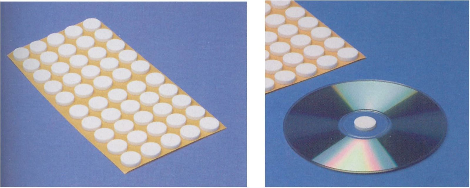 Stickerë për CD të bardhë NEXT Ø16mm 500 copë