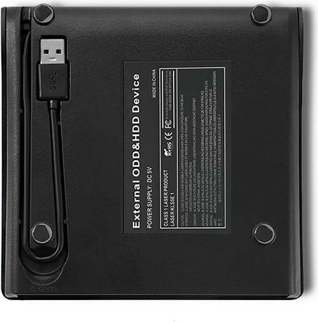 DVD-RW i jashtëm Qoltec 51857, USB 3.0, i zi