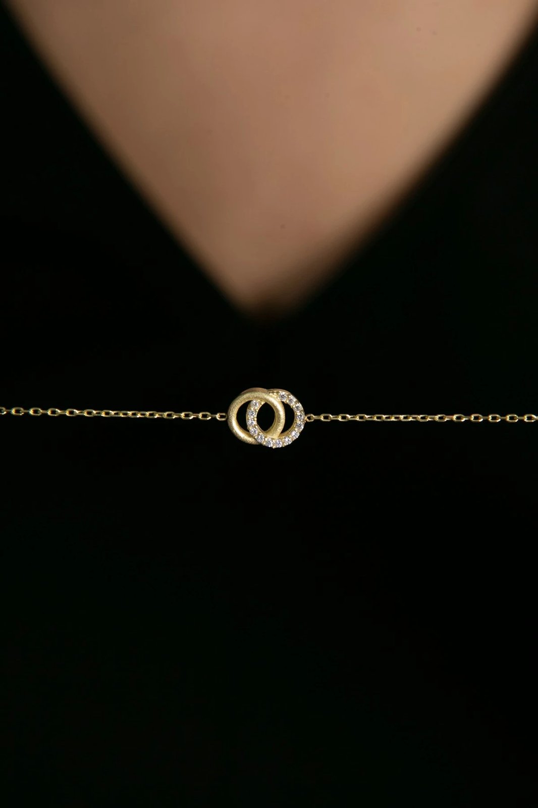 Byzylyk argjendi Elika Silver, ngjyrë ari, FA182963A