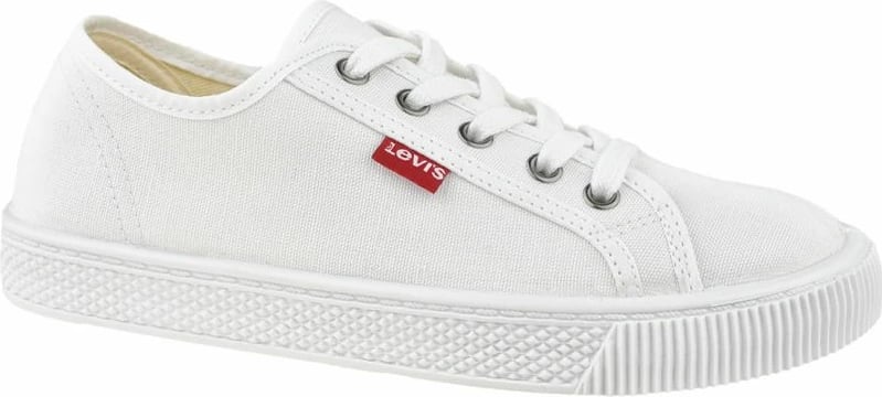 Këpucë të bardha për femra Levi's Malibu Beach