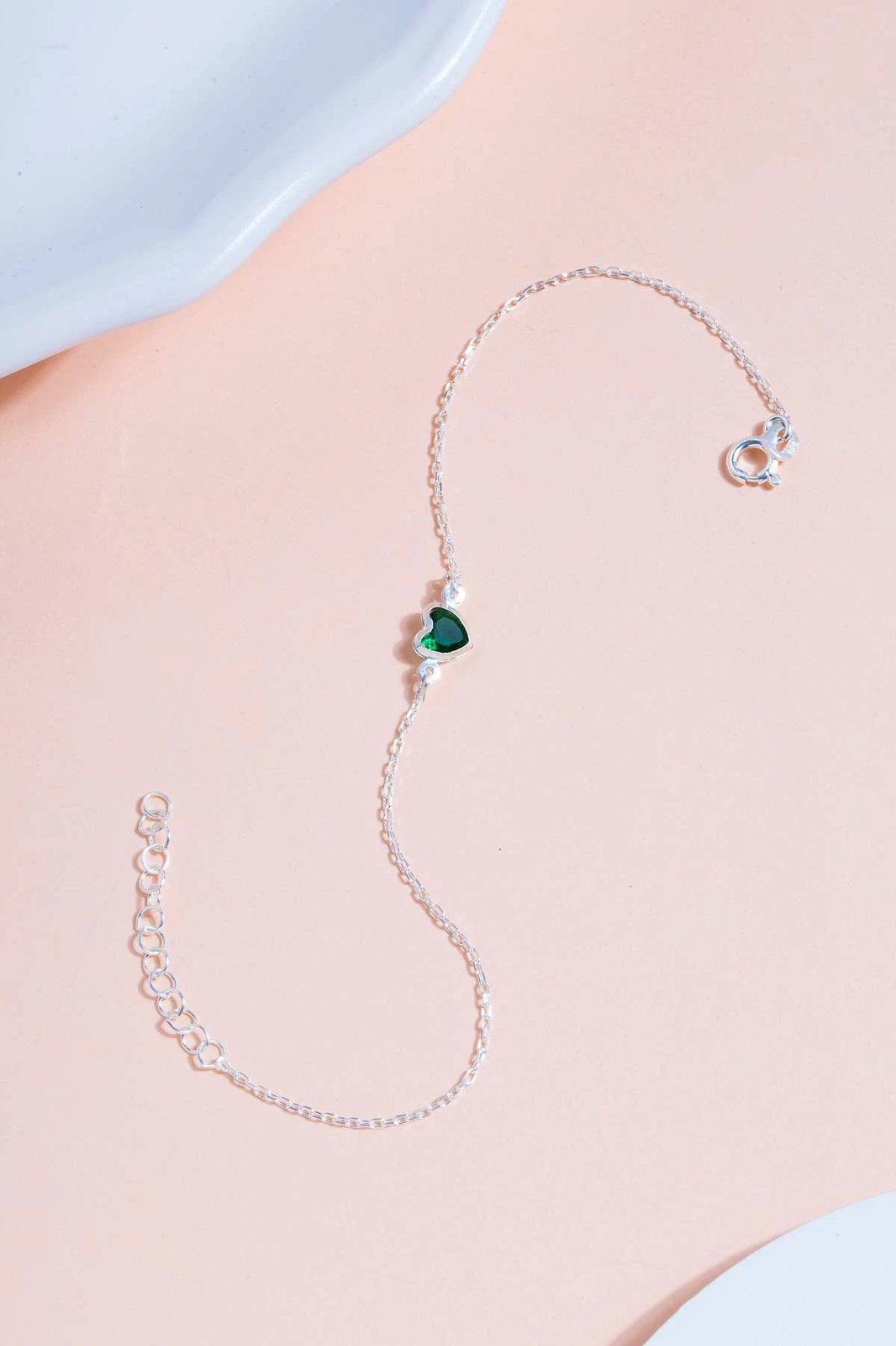 Byzylyk argjendi Jumeon, gur xhami i gjelbër, TFNY65226