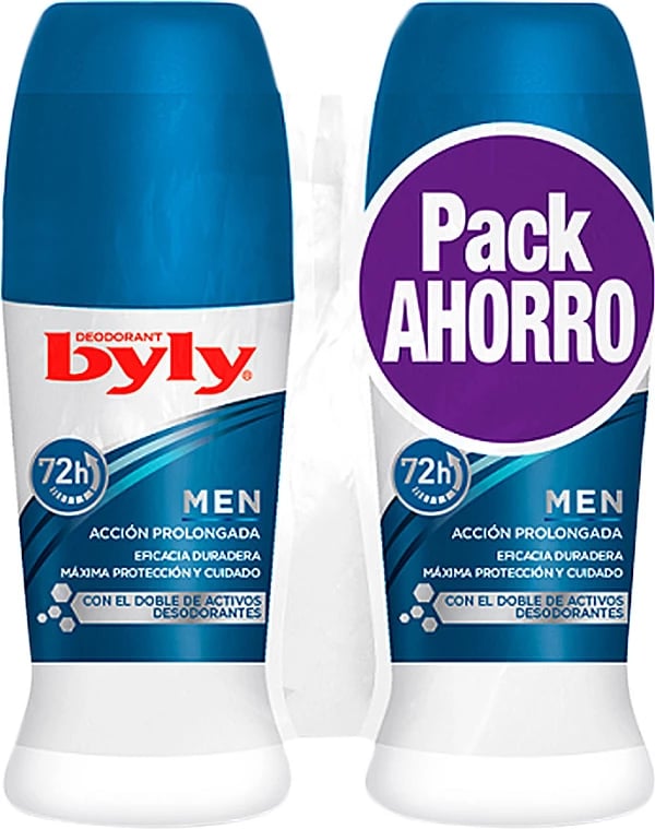 Deodorant roll-on për meshkuj BYLY For Men, 2x50ml