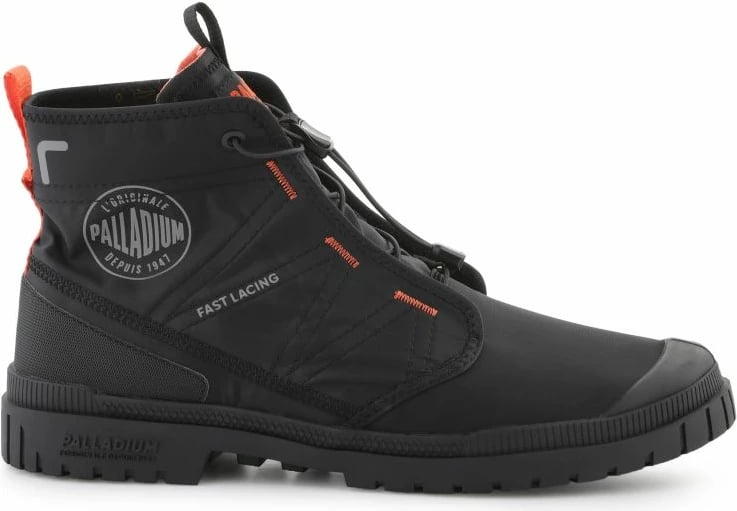 Këpucë Palladium për meshkuj dhe femra, të zeza