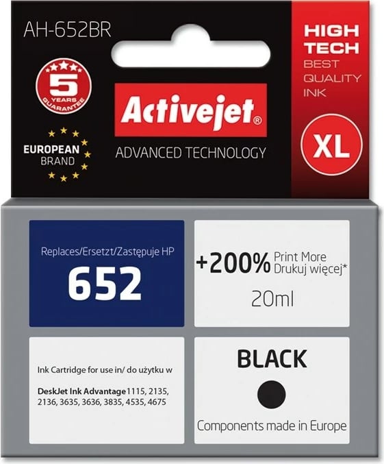 Toner zëvëndësues Activejet AH-652BR për printerët HP
