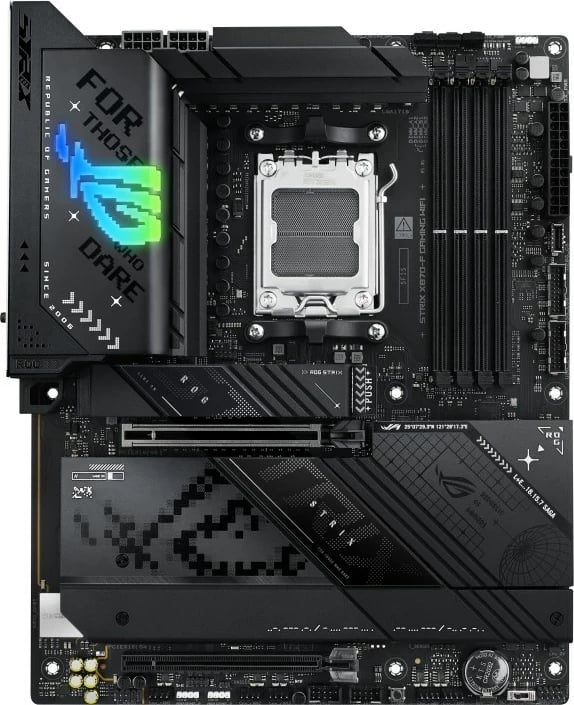 Pllakë amë ASUS ROG STRIX X870-F GAMING WIFI, Socket AM5, ATX, E zezë