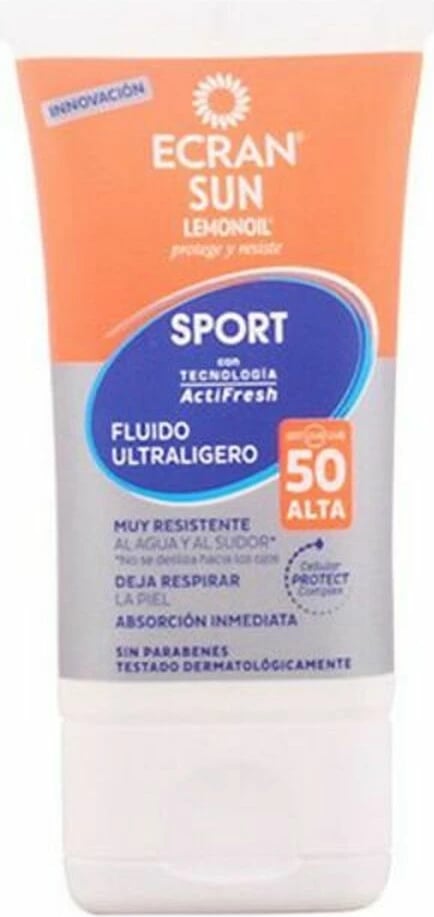 Krem mbrojtës ndaj diellit Ecran Sun Sport SPF 50, 40 ml
