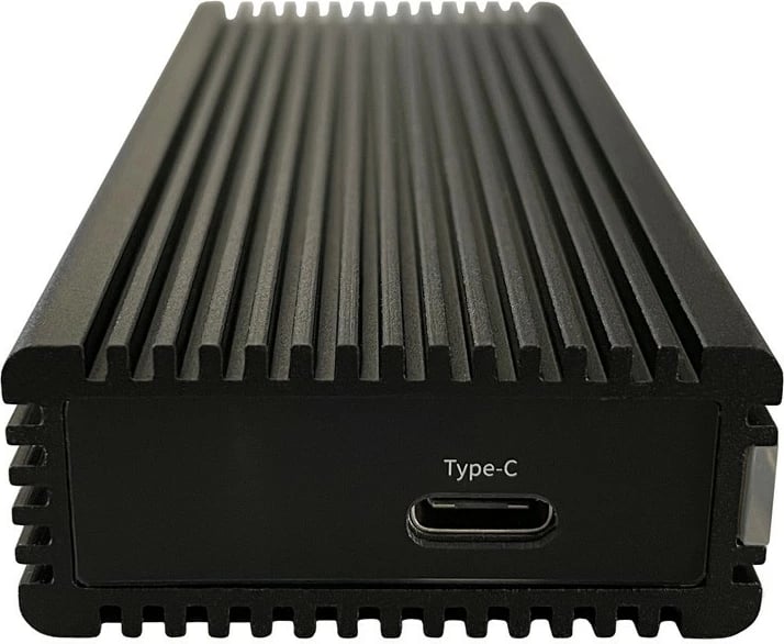 Kasë SSD LC-Power LC-M2-C-NVME-2X2, M.2, PCI Express, USB 3.2 Gen 2x2, e zezë