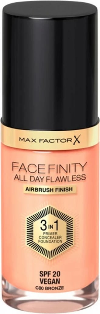 Fondatinë 3 në 1 Max Factor Facefinity 80-Bronze unisex 30ml