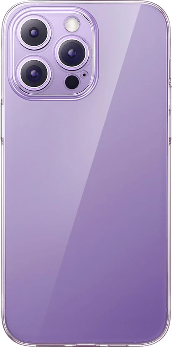 Mbështjellës Baseus Corning Case për iPhone 14 Pro Max me xham të temperuar, Transparent