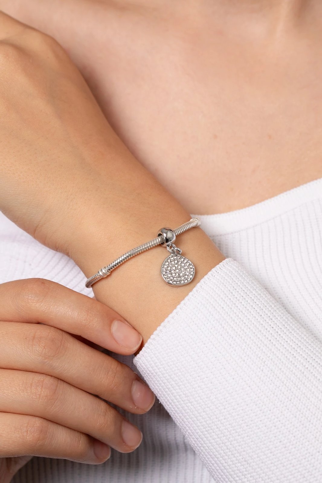 Varëse metalike Elika, ngjyrë argjendi, CPN9886