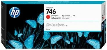 Patron bojë HP 746 Vivid Photo Ink 300ml Chromatic Red P2V81A