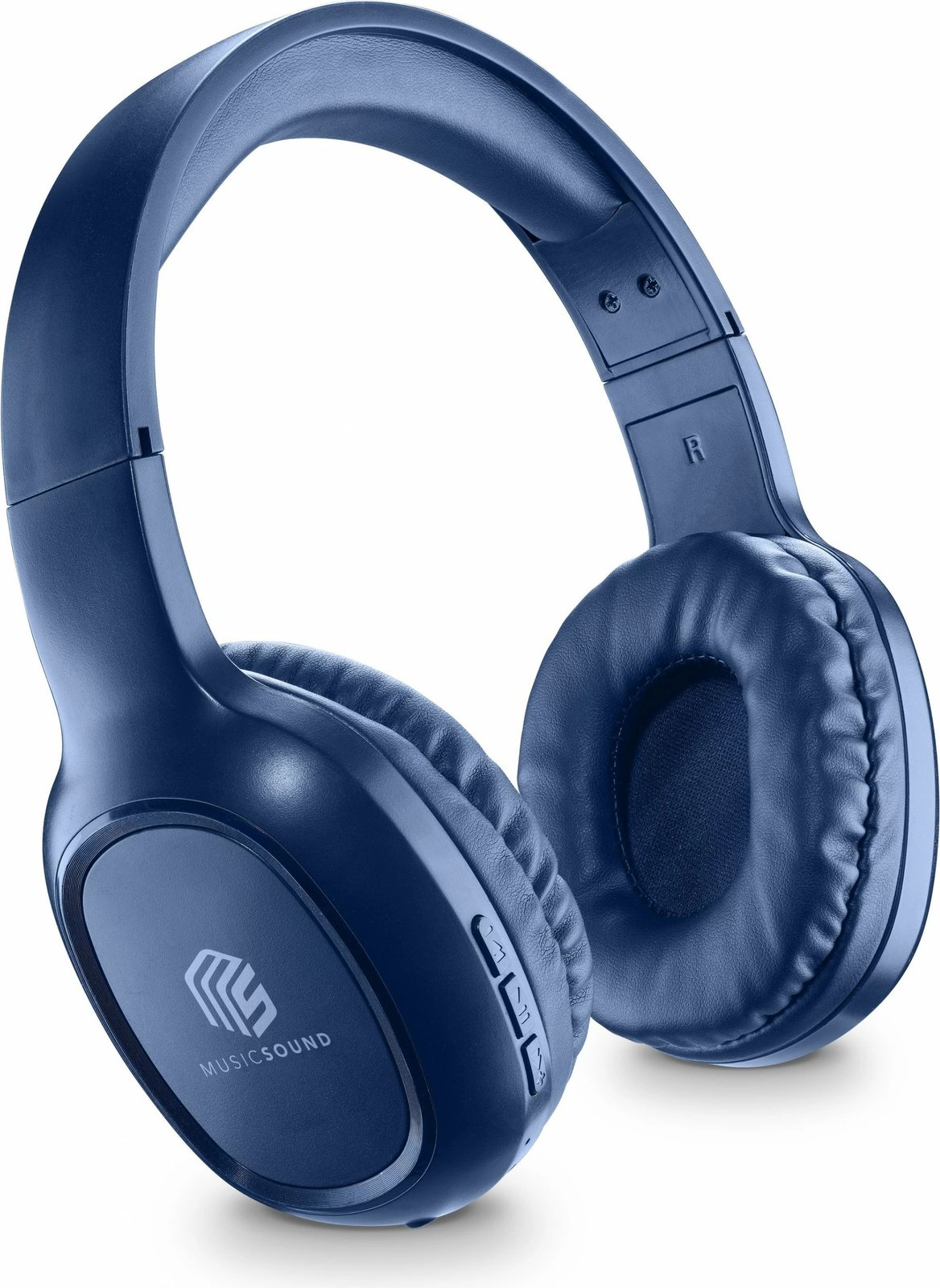 Kufje Bluetooth Cellular Line Music & Sound BASIC, 14 orë, kaltër