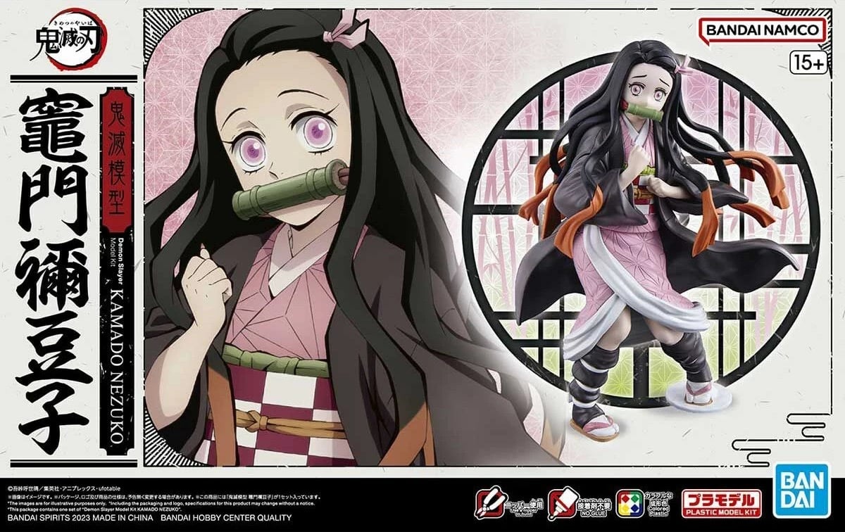 Model kit Bandai Demon Slayer Kamado Nezuko, koleksion