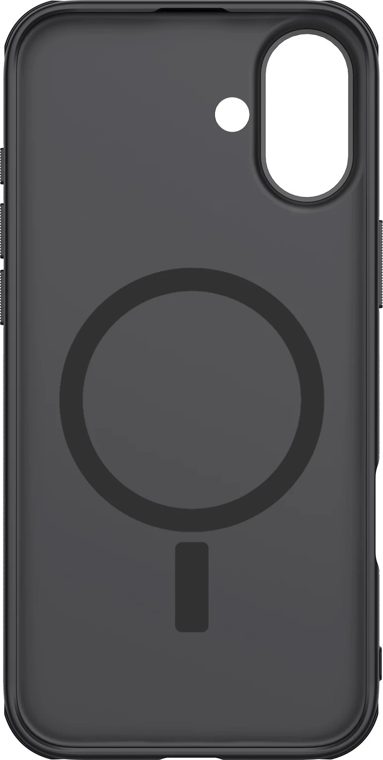 Mbështjellës Nillkin Super Frosted Shield Pro Magnetic Case për iPhone 16, i zi Mbështjellës Nillkin Super Frosted Shield Pro Magnetic Case për iPhone 16, i zi