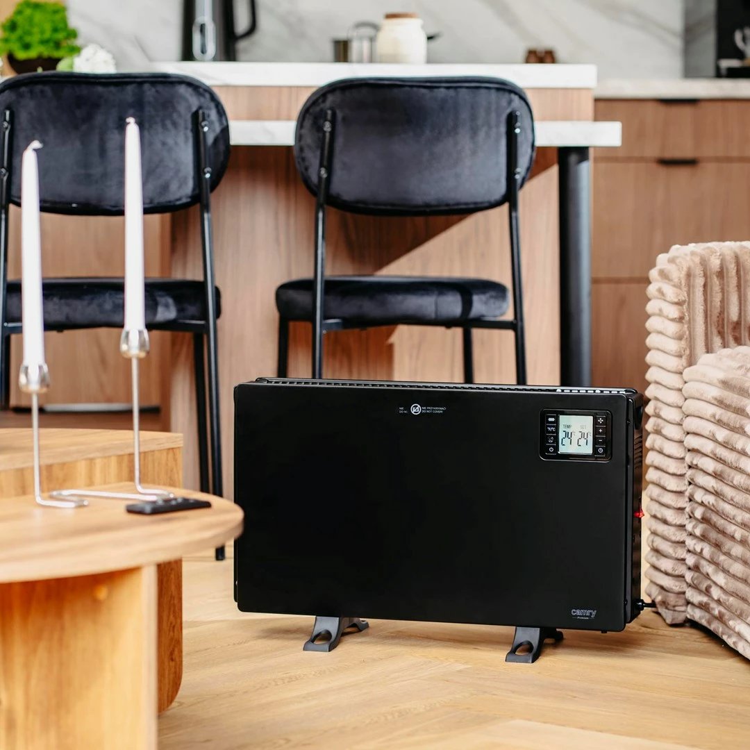 Ngrohës konvektor Adler CR 7739B me ventilator, 2000 W, i zi