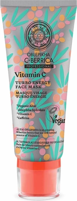 Maskë për fytyrë Natura Siberica Turbo Energy 100ml