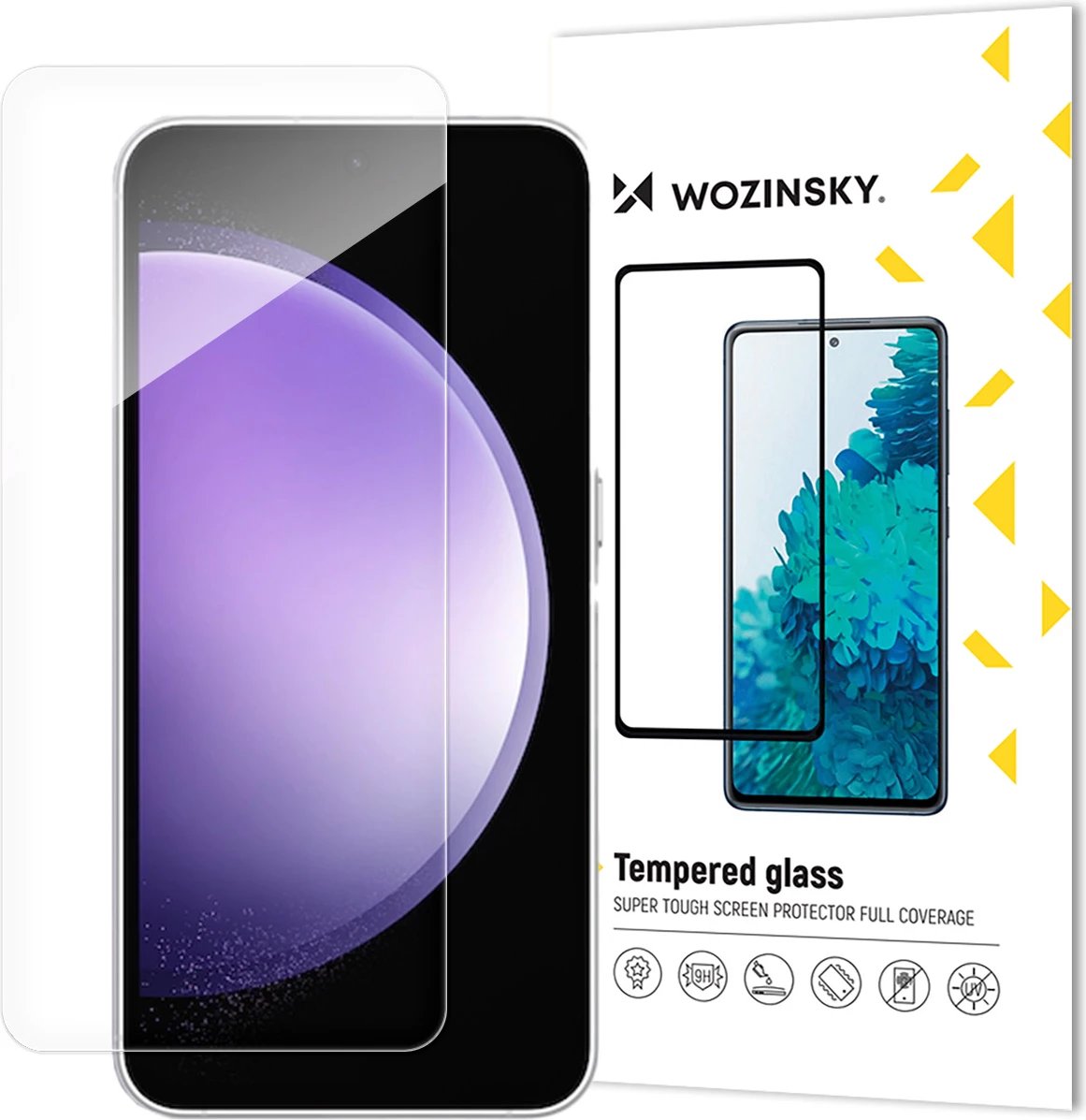 Xham i temperuar Wozinsky për Samsung Galaxy S23 FE