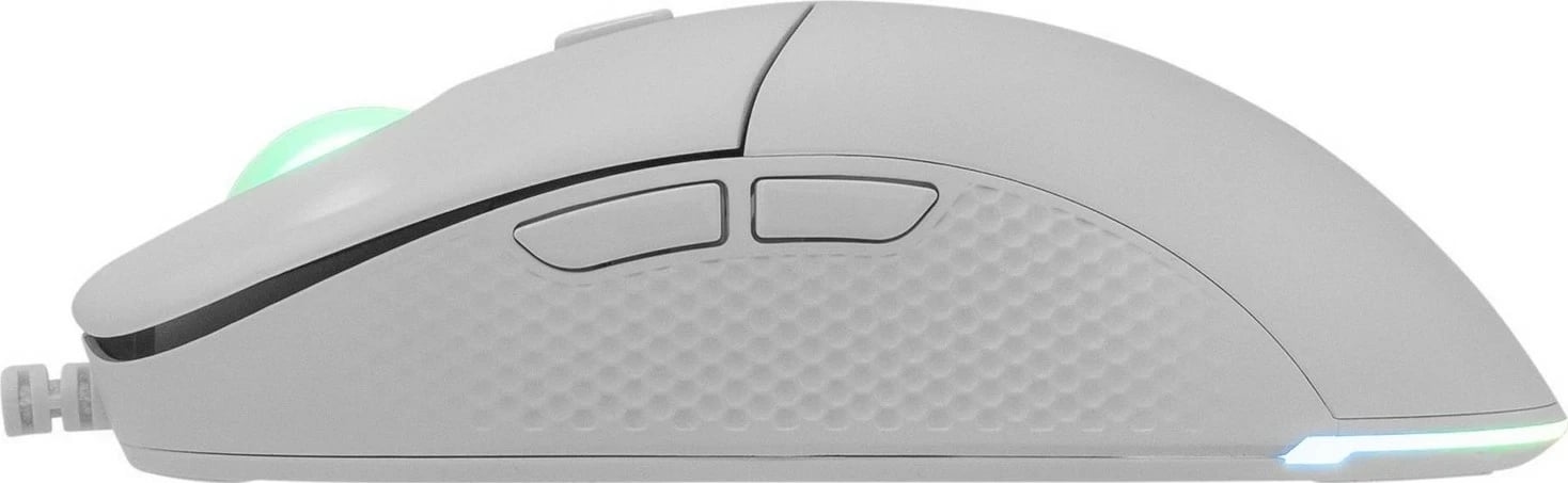 Maus gaming White Shark Bagdemagus GM-5010,  RGB, 7200 DPI, i bardhë
