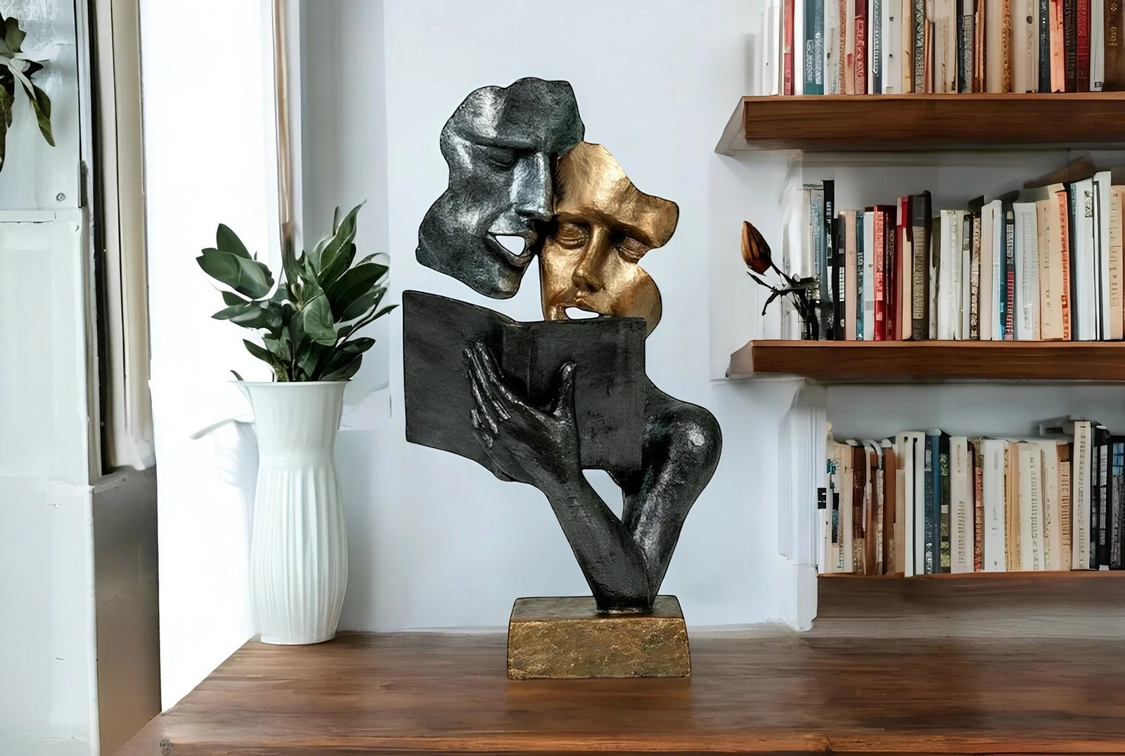 Objekt dekorativ Evila Originals, ngjyrë e zezë, ari, argjend, CY0464 Objekt dekorativ Evila Originals, ngjyrë e zezë, ari, argjend, CY0464