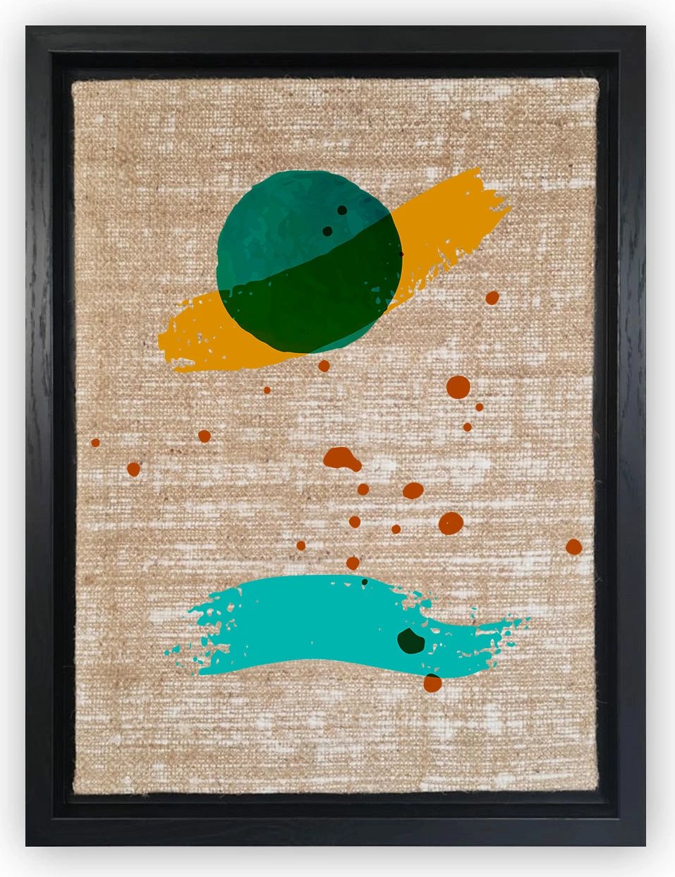 Pikturë dekorative në kanavacë, shumëngjyrëshe, Wallity, LSJ619825365713 - 96136, 96x136cm