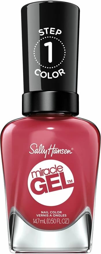 Llak për thonj për femra Sally Hansen Miracle Gel 256 Proper P-rose 14.7ml
