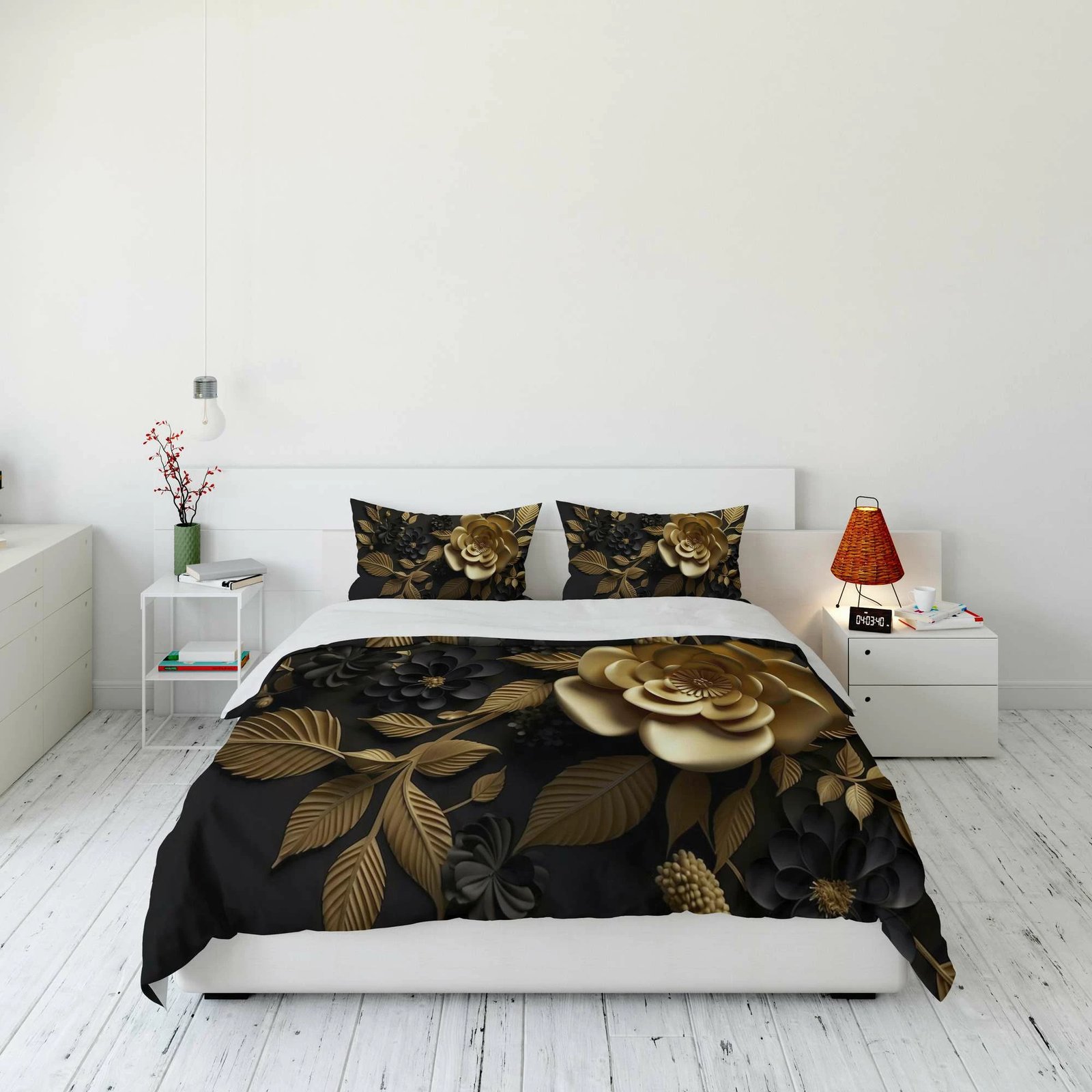 Set mbulesë për jorgan King, L'essentiel, FLW_DVT25-18