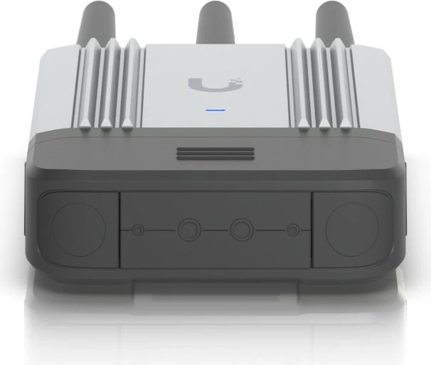 Router Ubiquiti UniFi Mobiler Router Industrial Cat 4 WiFi GPS PoE UMR-Industrial, Ngjyrë e zezë dhe gri