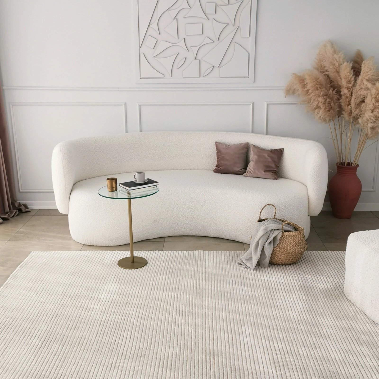 Tavolinë kafeje Hanah Home, Social, ngjyrë ari