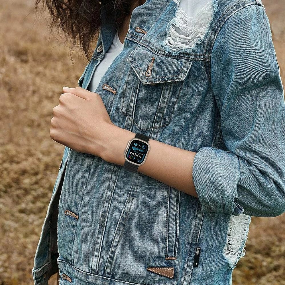Rrip najloni për Apple Watch Tech-Protect, 44/45/46/49 mm, i zi