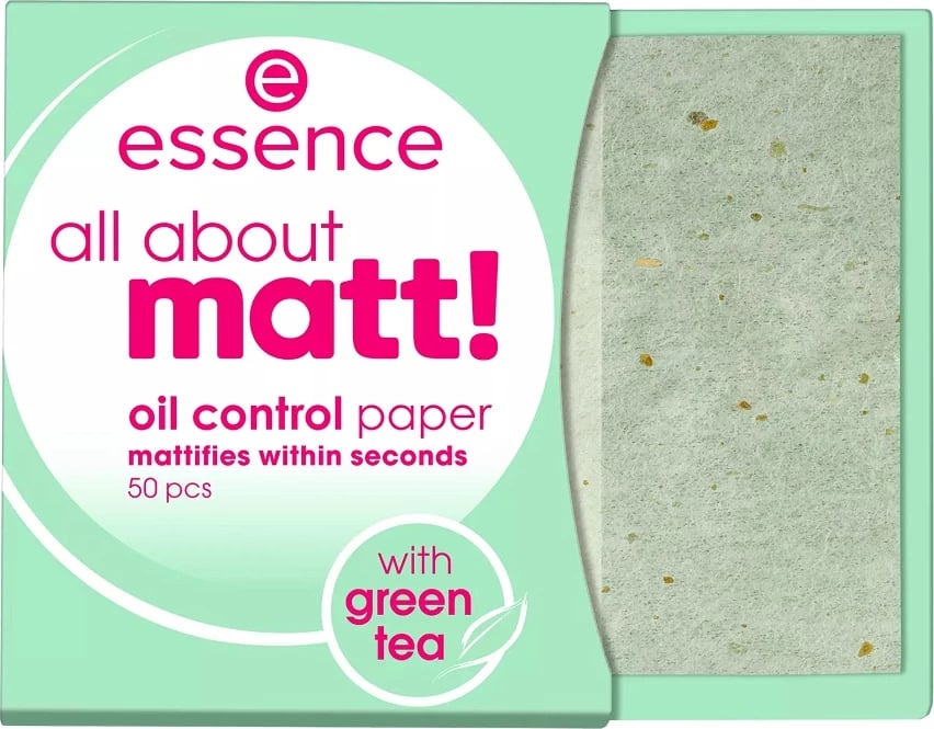 Letra për fytyrë matifikuese Essence All About Matt! për femra, 50 copë
