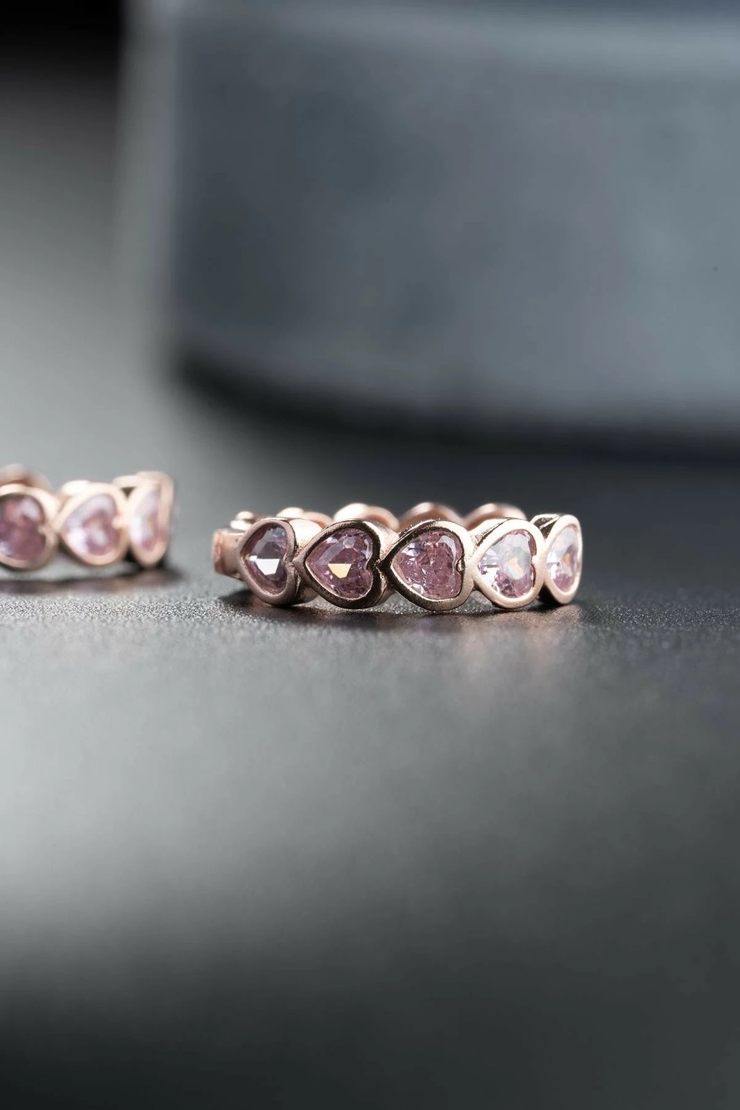 Vathë argjendi ngjyrë rozë gold Jumeon, NRZ999774