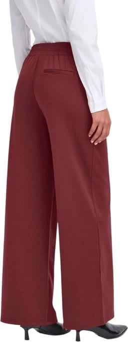 Pantallona femra Ichi bordeaux