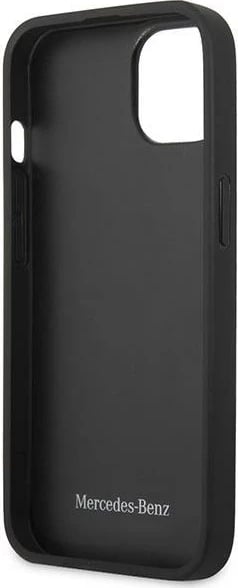 Mbështjellës Mercedes MEHCP13SPSQRE për iPhone 13 mini 5.4", lëkurë, i kuq